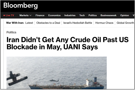 Bloomberg headline